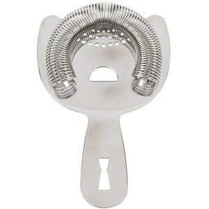 Colador de Cócteles Hawthorne de Acero Inoxidable Resistente con Diseño de Doble Resorte, Filtración Precisa, Herramienta Profesional para Bar - Product Image 1