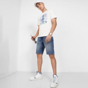 Nardon กางเกงขาสั้นวินเทจสำหรับผู้ชาย, กางเกงขาสั้นทำงานทรงหลวมแนวสตรีทสวมใส่ได้ในฤดูร้อน - Product Image 5