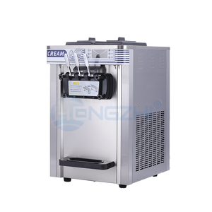 HENGZHI Macchina per Gelato da Banco a Tre Teste 220V con Compatibilità Latte, Produzione ad Alto Volume e Condensatore in Rame Puro - Product Image 4
