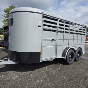 Remolque Usado Delta 500 Combo para Caballos y Ganado, con Capacidad para 2-3 Caballos/Ganado/Cabras/Ovejas, 200 kg de Capacidad, Buen Precio - Product Image 1