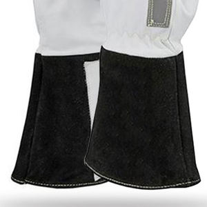 Gants de soudage en cuir de couleur différente de haute qualité gants de soudage chauds fonctionnels résistants à l'eau prix gants de soudage - Product Image 6