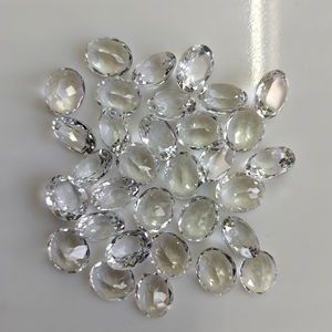 Topacio Blanco Natural de 12x10 mm, Corte Ovalado, Calidad Superior, Calibrado, Gema Suelta para la Creación de Joyería de Diseño - Product Image 5