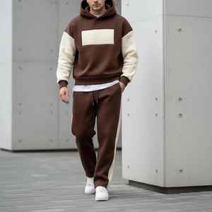 Chándal Sublimado con Capucha para Hombre, Tendencia 2026, Estilo Urbano, Diseño Casual de Peso Medio, Ecológico, con Placeración Frontal 100% - Product Image 1