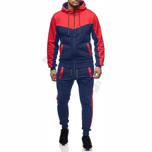 Unisex Full <b>Zip</b> Pullover Tracksuits 2-Piece Set with Graphic Prints 100% Cotton Sweat Suits for Winter Customizable Logo - Product Image 1