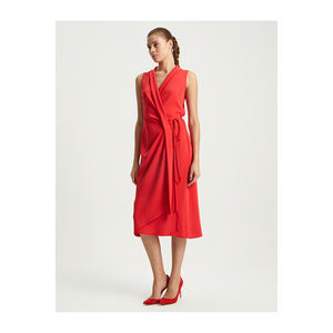 Robe de soirée en satin BGN Midi S23D464 - Product Image 2