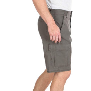 Short décontracté de bonne qualité pas cher de haute qualité gris 100% pur coton respirant pour hommes - Product Image 2