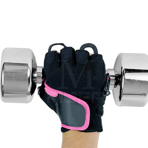 Gants de gymnastique de couleur professionnelle personnalisés fabriqués en usine Gants de fitness respirants pour unisexe pour le cyclisme en stock - Product Image 6