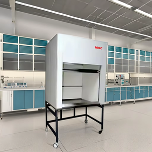 Capot de fumée canalisé en PP pour échappement de laboratoire avec commandes à microprocesseur et structure de corps durable résistante aux acides - Product Image 1