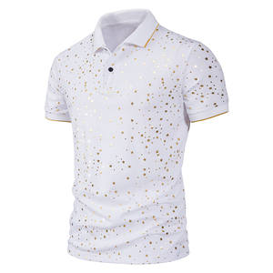 Polo à manches courtes en coton décontracté avec logo personnalisé pour hommes Vente en gros Fournisseur d'usine - Product Image 1