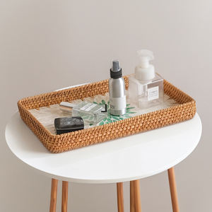 En gros Vietnam Nacre Incrustation Plateau À La Main Décoratif Élégant Écologique Plateau De Service pour Café-SM2010 - Product Image 3