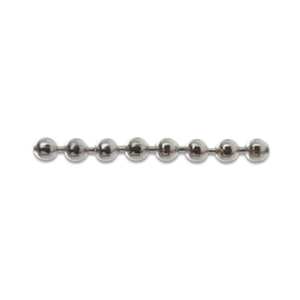 Cadena de Perlas de Latón Niquelado mm. 3,5 - Product Image 1