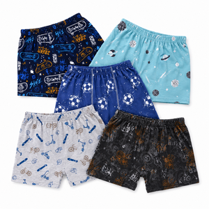 Calzoncillos Bóxer de Algodón para Niños, Estampados con Dibujos Animados, Suaves y Transpirables, Ropa Interior Infantil Cómoda para Uso Diario - Product Image 6