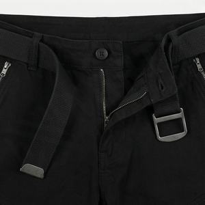 กางเกงคาร์โก้ผ้าฝ้ายผู้ชายไซส์ใหญ่พิเศษ รุ่นพรีเมียม ปี 2025 กางเกงลำลองแบบสั่งทำพิเศษ ตกแต่งกระดุม สายรูด ปรับแต่งสีได้ ขายส่ง - Product Image 4