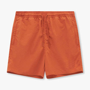 Short de bain d'été personnalisé orange peigné léger de haute qualité à séchage rapide pour hommes Short de surf à taille élastique - Product Image 5