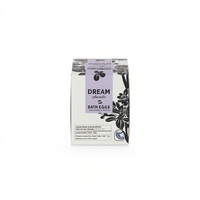 Œufs de bain effervescents de luxe écologiques Dreams Euphoria parfum lavande, multicolores, 6x150g, pour femmes, parfum spa