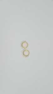 Bijoux de corps en diamant de laboratoire 14 carats, bijoux de piercing, anneau segmenté, anneau à clic, piercings d'oreille - Product Image 3