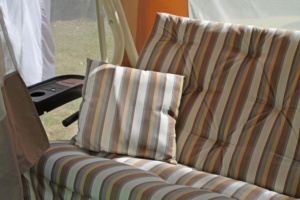 2665แกว่งโลหะสำหรับลานกลางแจ้ง C1633สะวันนา * 1440*1860มม. เฟอร์นิเจอร์ในสวนที่มีคุณภาพ - Product Image 2