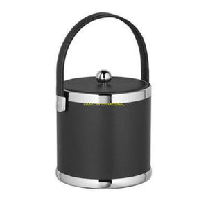 <b>Gold</b> Stainless Steel <b>Ice</b> <b>Bucket</b> with Lid Modern Brushed Finish Insulated Barware Wine Champagne Cooler for Home Hotel Party - Product Image 6
