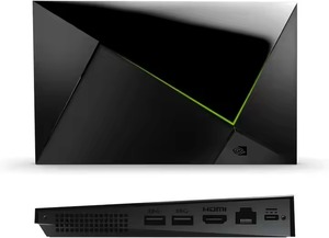 Nvidias SHIELD แอนดรอยด์ทีวีโปรสตรีมมิ่งมีเดียเพลเยอร์4K HDR ภาพยนตร์สดกีฬาเล่นเกมบนระบบคลาวด์ <span class=keywords><strong>Google</strong></span> ผู้ช่วยในตัว