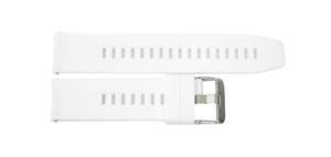 Bracelet de montre sport unisexe JD467, respirant, léger, résistant à l'eau, en silicone blanc, boucle en acier inoxydable 20-22 mm, 27 cm - Product Image 5