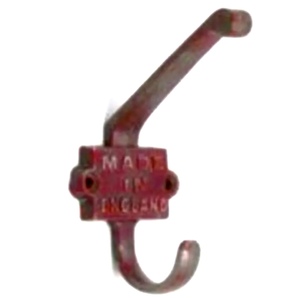 Antique Cast Iron <b>Coat</b> Hooks and Hanger Handcrafted <b>Wall</b> Mountable Clothing <b>Rack</b> - Product Image 4