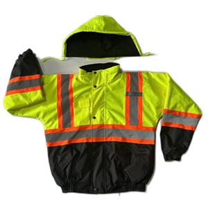 New Design High Visibility Polyester <b>Safety</b> <b>Reflective</b> Workwear Jacket Hi Vis Security <b>Clothing</b> for Enhanced <b>Safety</b> - Product Image 6