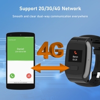 Gelang Pemantau Kesehatan Lansia L21 Jaringan 4G Roaming SIM Firmware Khusus Tersedia
