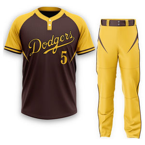 Bonne qualité 2023 conception personnalisée plus récent célèbre vierge personnalisé Softball impression personnalisée uniformes de Baseball - Product Image 5