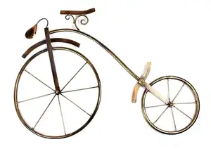 India Metal Decorative antique bicycle Wall Decor and Hanging Mounted Art Sculpture Home Office