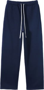 Wholesale Custom Minimalist Sweatpants OEM Manufacturer Supplier Thick Cotton Fleece Blank Joggers Trousers Apparel Bulk - Product Image 4