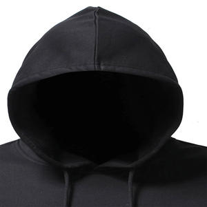 Hombres de gran tamaño de peso pesado de alta calidad 100% algodón grueso sudaderas con capucha logotipo personalizado hombro caído en blanco al por mayor - Product Image 5