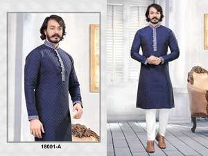 Pyjama Kurta droit indien de superbe qualité pour hommes Vêtements ethniques Pyjama Kurta à la mode de Kurta indien Payjama pour hommes - Product Image 6
