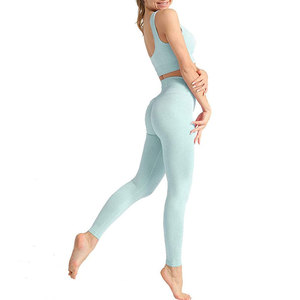 Conjunto de Yoga para Mujer, Venta Directa de Fábrica, Ropa Deportiva, Conjunto de Yoga de Cintura Alta para Mujer - Product Image 2