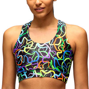 สปอร์ตบราออกแบบได้ตามต้องการสำหรับผู้หญิงบราเล่นกีฬาโยคะแบบเซ็กซี่ขนาดใหญ่พิเศษ - Product Image 1