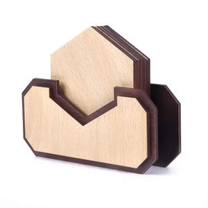 Best Selling Wooden <b>Coasters</b> Set For <b>Drinking</b> Serving Table Top Cup Serve walnut <b>coasters</b> At Low Cost By AALIYAN IMPEX - Product Image 5