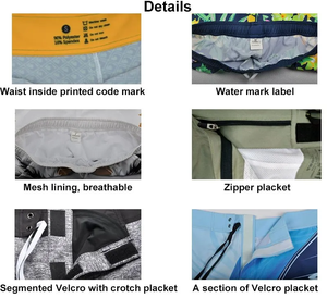 Maillot de bain fitness personnalisé à séchage rapide pour vacances, short de plage pour hommes, livraison DDP - Product Image 5