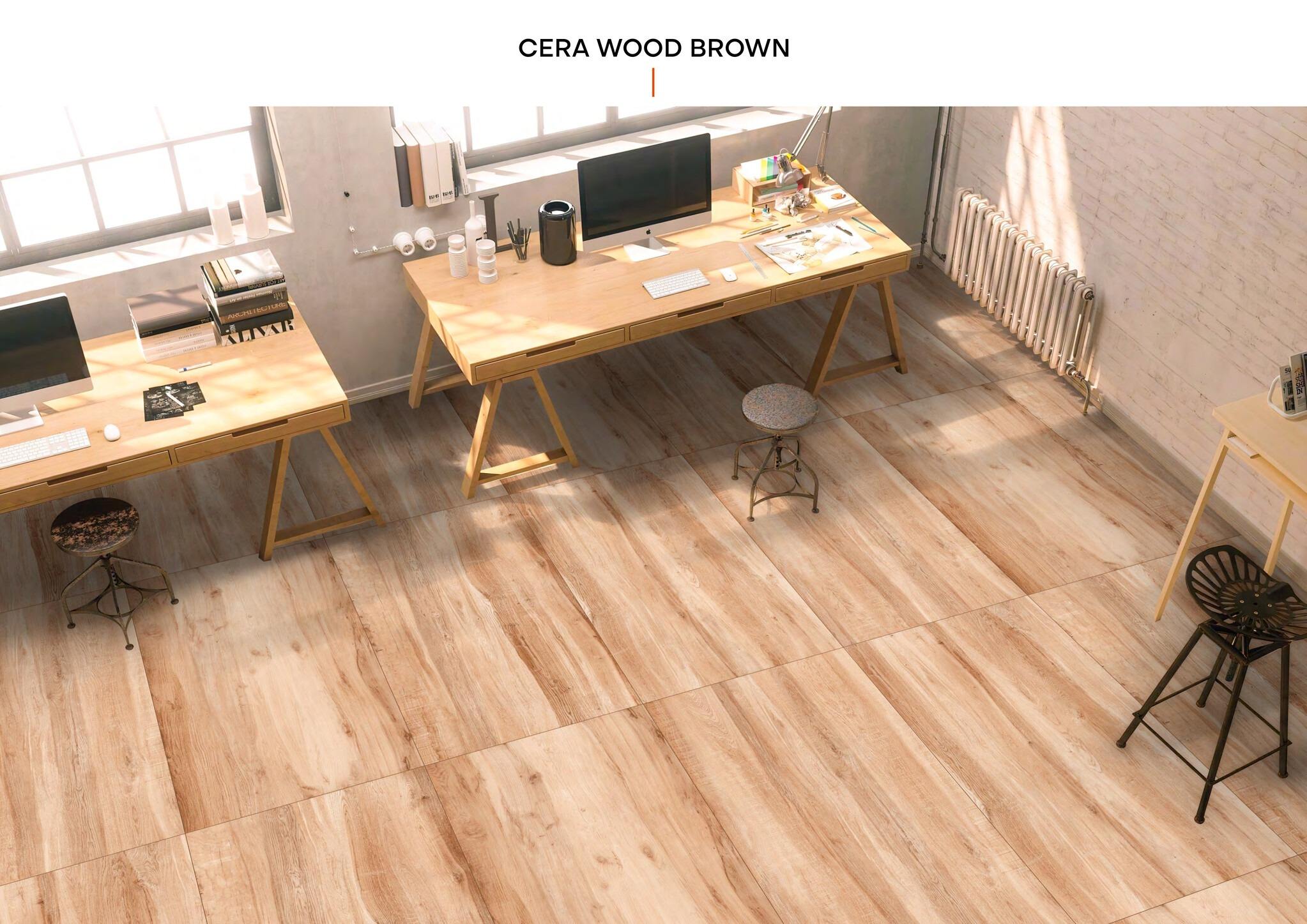 ไม้สีน้ำตาล