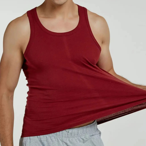 Débardeurs pour hommes Pakistan Fabricant de débardeurs de gymnastique 100% coton Maillots d'entraînement Impression de logo personnalisé Tissu respirant OEM - Product Image 1