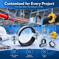 Supports et colliers de fixation pour tuyaux – Vente directe usine, approvisionnement en gros, colliers de fixation pour tuyaux en acier au carbone galvanisé avec service personnalisé