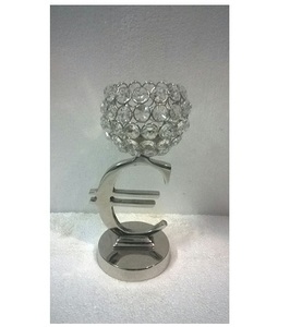 Bougeoir en cristal, décoration de la maison, autre support de bougie brillant, pour l'intérieur et l'extérieur - Product Image 1