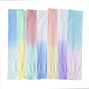 Mangas de Compresión Elásticas de Seda de Hielo para Deportes, Mangas Largas de Alta Calidad sin Costuras para Exteriores - Product Image 3