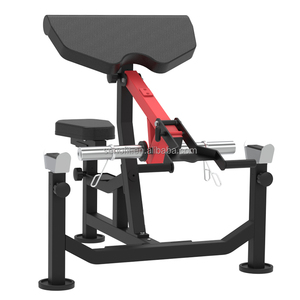 Preacher Curl băng ghế dự bị tấm nạp bicep Curl Máy bicep và <span class=keywords><strong>tricep</strong></span> tập luyện thiết bị 2 trong 1 cánh tay đào tạo máy cho nhà phòng tập thể dục - Product Image 2