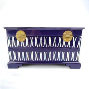 Vente rapide boîtes de laque laque Vietnam artisanat laqué boîte décor pièce de rangement - Product Image 6