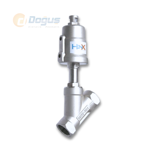 Válvula de Pistón Neumática de Acero Inoxidable 316 de 1/2'' para Medios Gaseosos - Product Image 1