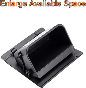 Boîte à fusibles intérieure en ABS noir, plateau de rangement compatible avec <span class=keywords><strong>XV</strong></span> Crosstrek Forester Legacy Impreza - Product Image 4
