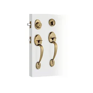 LA HERMEX doppia maniglia e pomello scatola di blocco con 1 unità stile farfalla Lugo - Product Image 1