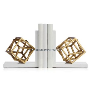 Flecha diseño Metal chapado en oro nuevo aspecto regalos sujetalibros Vintage gran tamaño Metal decoración sujetalibros por impresiones del hogar - Product Image 3