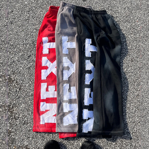 Conjunto de sudadera con capucha y pantalones de chándal acampanados de Venta caliente, chándal de lavado ácido, conjunto de Sudadera con capucha de pantalón Jogger acampanado apilado para hombres - Product Image 5