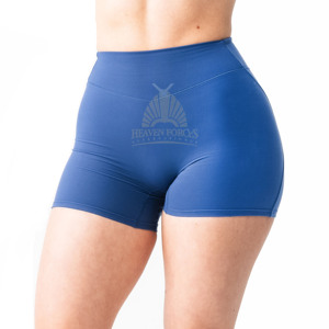 กางเกงขาสั้นรัดกล้ามเนื้อเซ็กซี่สำหรับผู้หญิงแห้งเร็วกางเกงกีฬารัดรูปยืดได้สูง - Product Image 1