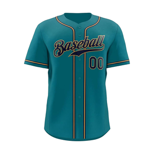 Camisetas de Béisbol Personalizadas al Por Mayor de Fábrica, Ropa Deportiva Transpirable con Tallas Grandes, Jersey de Béisbol Sublimado de México - Product Image 3